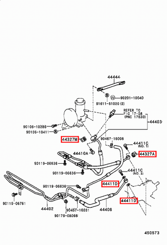 Genuine Crown JZS153 JZS151 JZS141 JKS175 3.0 2.5 Pressure Feed Hose Tube Gasket - Bild 3 von 20