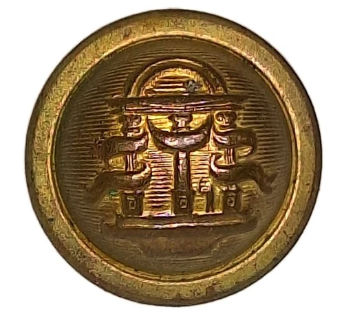 civil war georgia 2 piece button