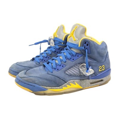 Nike Air Jordan 5 Retro Laney Blue Men s Size 10.5 CD2720-400 OG V Shoes