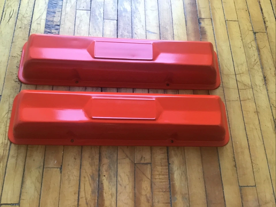 CHEVROLET 327 1964-1967 CUBIERTAS DE VÁLVULA IMPALA CORVETTE CAMARO CHEVELLE OEM Foto 2 de 4