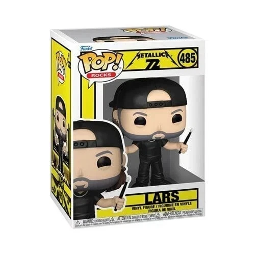 METALLICA 72 SEASONS LARS 3.75" POP ROCKS VINYL FIGURE FUNKO 485 with protector