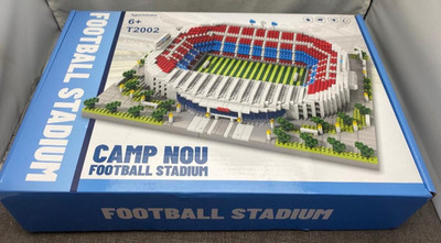 CAMP NOU Football Stadium Barcelona Spain MICRO MINI BUILDING BLOCKS T2002 6+