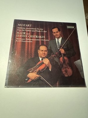 Mozart - Sinfonia Concertante/Duo für Violine  / Igor & David Oistrakh 12 LP