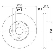 Disque de frein Mazda MX3