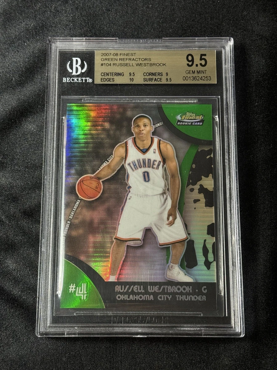 Topps Russell Westbrook Basketball Serial Numbered Sports Trading