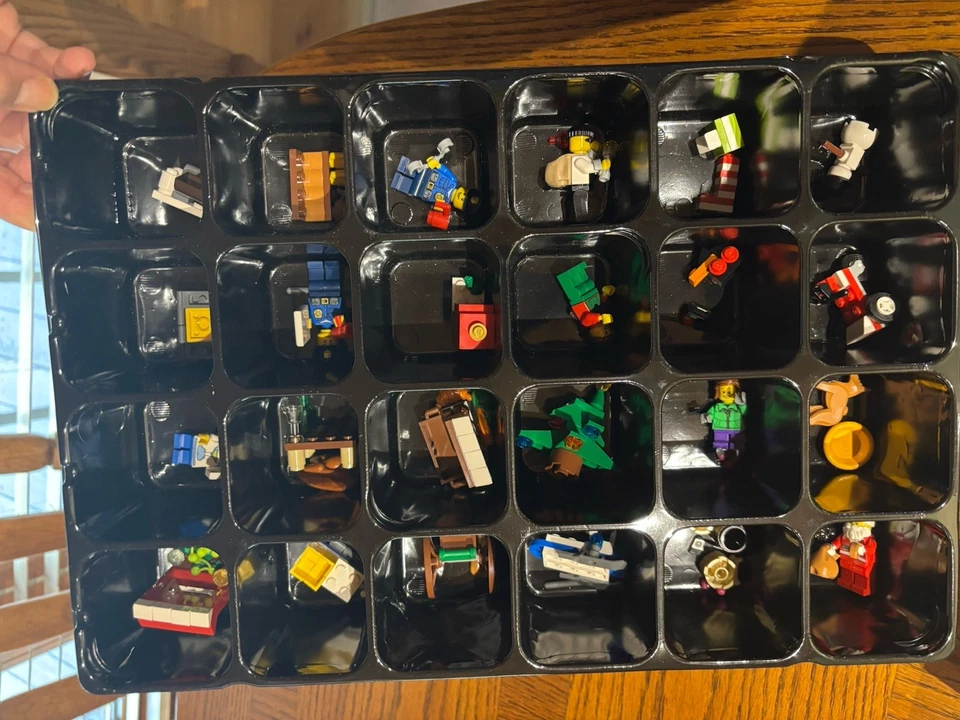 LEGO City Advent Calendar 60063 Christmas Countdown Set Advent, All Opened - Image 2 of 3