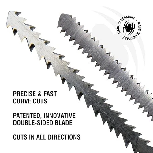 Набор лобзиков Spyder с чехлом, резка из нескольких материалов - 20 шт. - Изображение 4 из 4