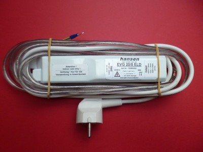 Hansen EVG 20/5 ELD Elektronischer Neon Converter Weis.