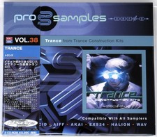 Zero-G Pro Samples 38 Trance Sample Library/Sound Library/Sampling Double CD