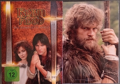 Robin Hood - Staffel  1-3  Superbox  10 DVDs  - 1.673 Minuten Spieldauer