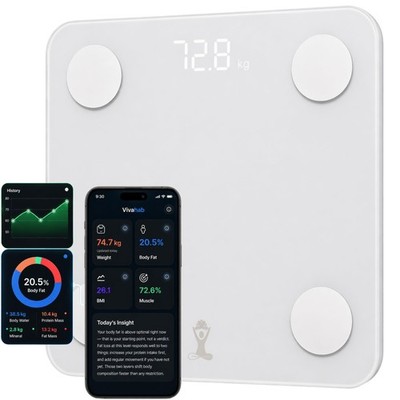 Smart Scale for Body Weight & Body Composition   Body Fat Scale with BMI,