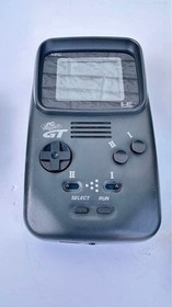 NEC PC Engine GT Handheld Console Black w/TV Tuner Tested Working from JAPAN