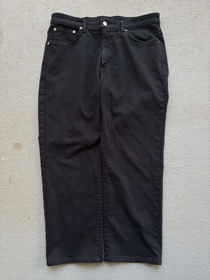 Edwin International Basic F403 Soft Flex Straight Leg Black Jeans Made in Japan