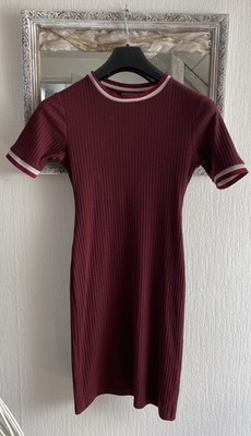 Primark Kleid Gr. S Weinrot 