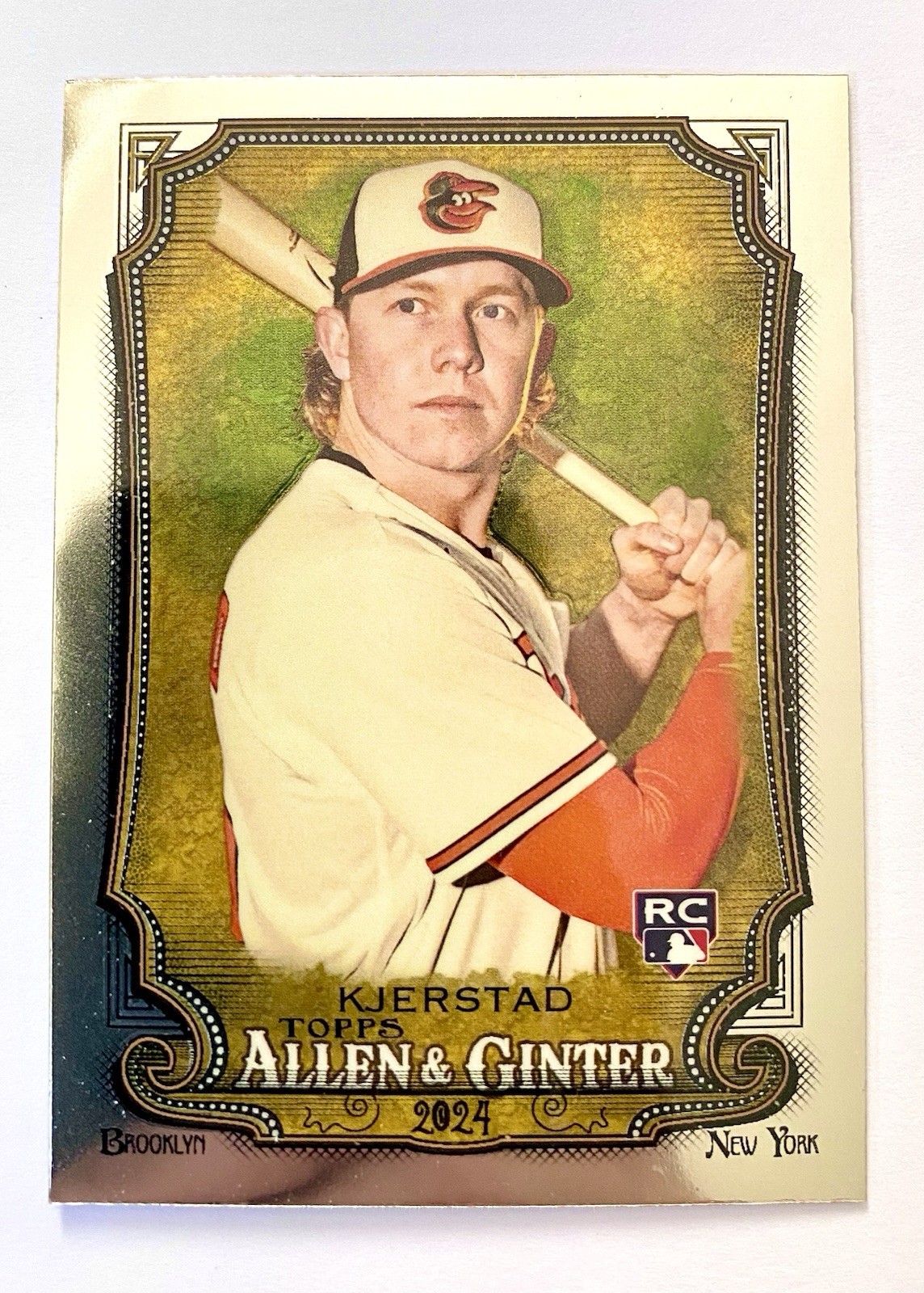 Heston Kjerstad RC Rookie 2024 Topps Allen & Ginter Chrome Card No. 49 Orioles