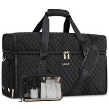 Weekender Travel Duffle Bag for Women Overnight Bags with Shoe Compartment Ca...