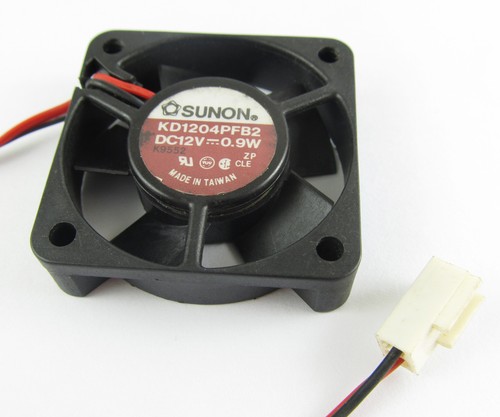 1pc SUNON KD1204PFB2 40x40x10mm 4010 DC 12V 0.9W Cooling Fan 2pin Connector - Picture 2 of 4