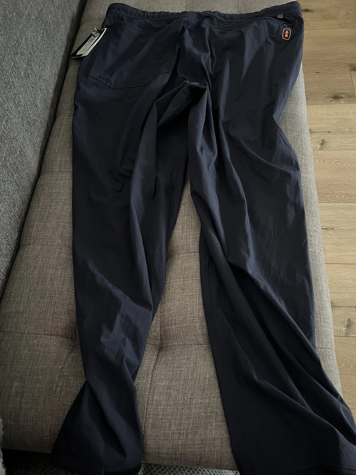 Bass Outdoor Men's XL Navy Cargo Pants B Flex B Dry B Shield Hiking Fishing NWT