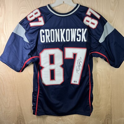 Rob Gronkowski Signed Football Proof COA Autographed New England Patriots Buccaneers Rob Gronkowski Signed Football Proof COA Autographed New England Patriots Buccaneers
