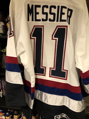 1997-98 Mark Messier NHL All Star Game Worn Jersey – “1998 All Star” – NHLPA Letter