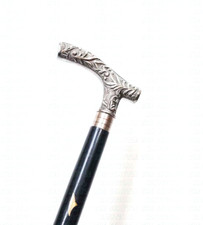 Designer Brass Derby Handle Vintage Wooden Walking Cane Stick Christmas Gift