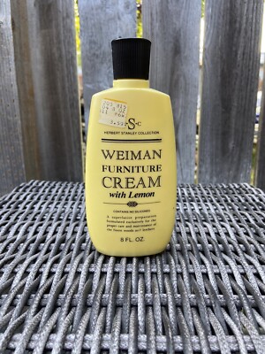 Weiman Furniture Cream With Lemon 8 Fl Oz Used