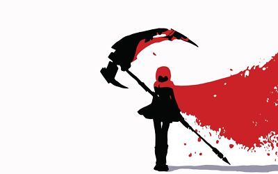 Anime ruby rose rooster teeth rwby simple background CCG Gaming Mat Desk