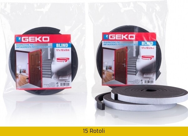 NBrand Parafreddo Porte Blindate 10x17mm | Set 15 Rotoli da 8m | 1310/2