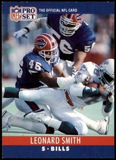 Leonard Smith #46 1990 Pro Set