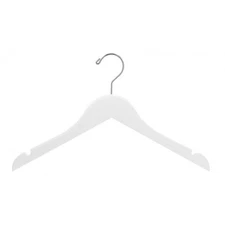 Only Hangers Petite White Wood Dress Hanger (pack of 10)