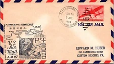 FFC Jun 20 1949 - RT AM97 - Pittsburgh, PA to Newark, NJ AMF - F31362
