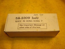 TCR Jam Car Indy racer never use box HO Slot Car