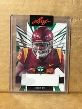 Travis Dye Leaf Pre Production Unsigned Proof 1/1