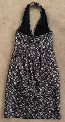 Prada Abito Cocktail Halter Dress Cacao Jacquard Lurex Size 6/44 MSRP $675  NWT | eBay
