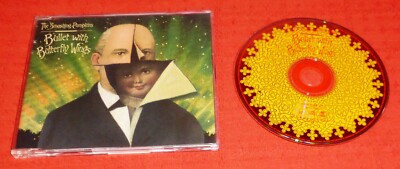 THE SMASHING PUMPKINS 2 TRACK CD SINGLE - BULLET WITH BUTTERFLY WINGS
