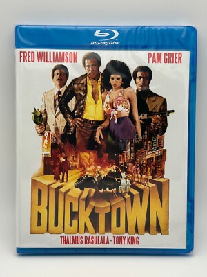 Bucktown (1975) Blu-ray Fred Williamson Pam Grier 70s Blaxploitation NEW