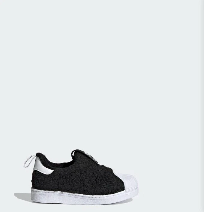 superstar slip on Noir enfant