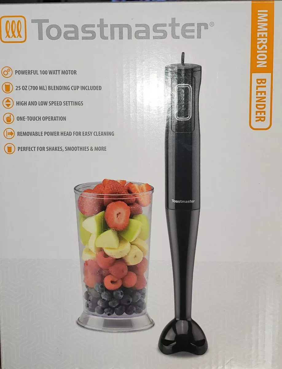  Toastmaster Immersion Hand Blender Mixer Black: Home & Kitchen