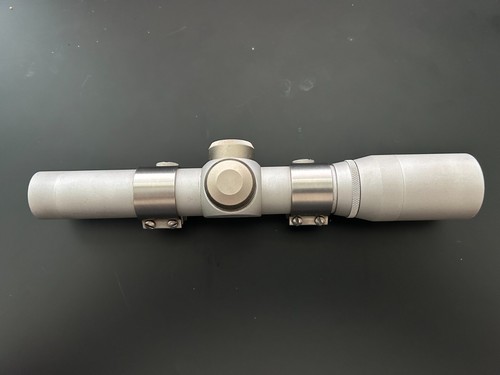 Burris 2X Long Eye Relief Pistol Scope Duplex 1" Tube 8 7/8" Long Silver - Picture 2 of 5