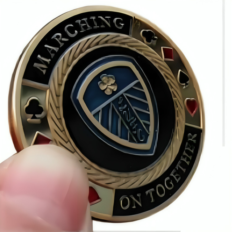Poker Chip Card Guard: Marching On Together – Leeds United FC