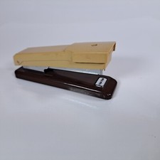 Vintage Swingline Desktop Stapler Brown Beige...