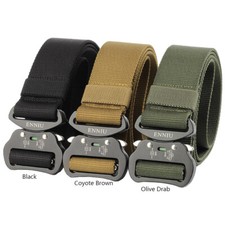 1.5" Tactical Belt Quick Release Riggers Belt EDC Military Airsoft Gear Hunting