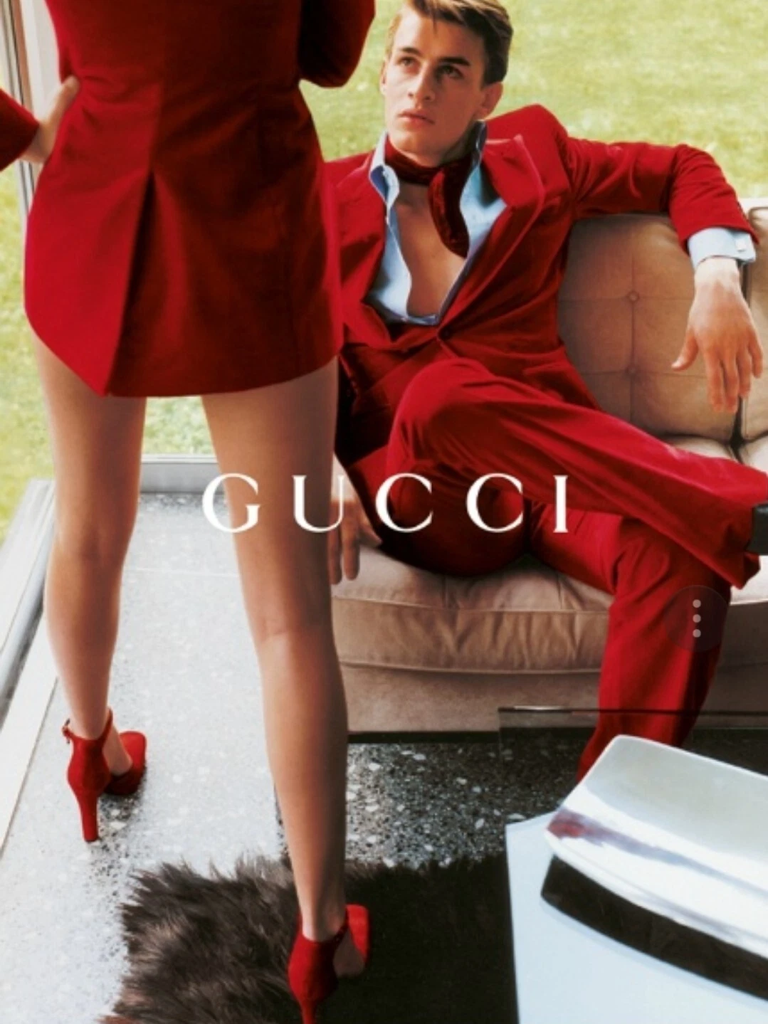 NEUF DANS SA BOÎTE RARE Tom Ford pour Gucci Red Advert Pony escarpins à cheveux talons. Taille 38/UK5
