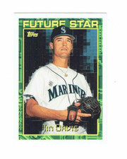 Tim Davis Future Star Mariners Pitcher #167 Topps 1994 Baseball Card
