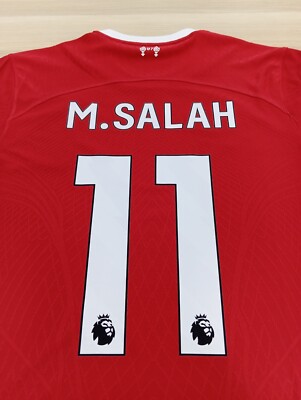 Nike Liverpool FC Home 23/24 Salah #11 Authentic (US M Size
