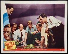 SWELL GUY Orig Movie Lobby Card Poster Sonny Tufts Film Noir Shooting Craps