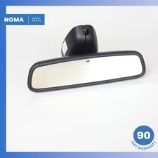 2007 Jaguar X150 XK XKR Interior Rear View Mirror Black 6W9317E678AB OEM