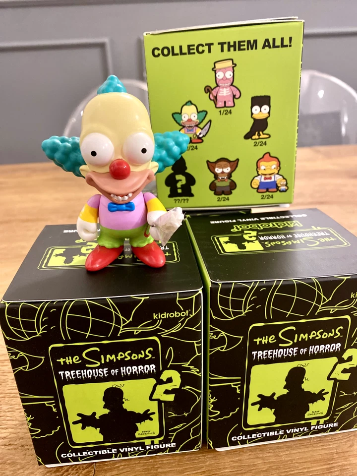 KIDROBOT- NUOVA SERIE: Treehouse of Horror SERIE 2 - Evil Krusty - NUOVO - - Immagine 4 di 4