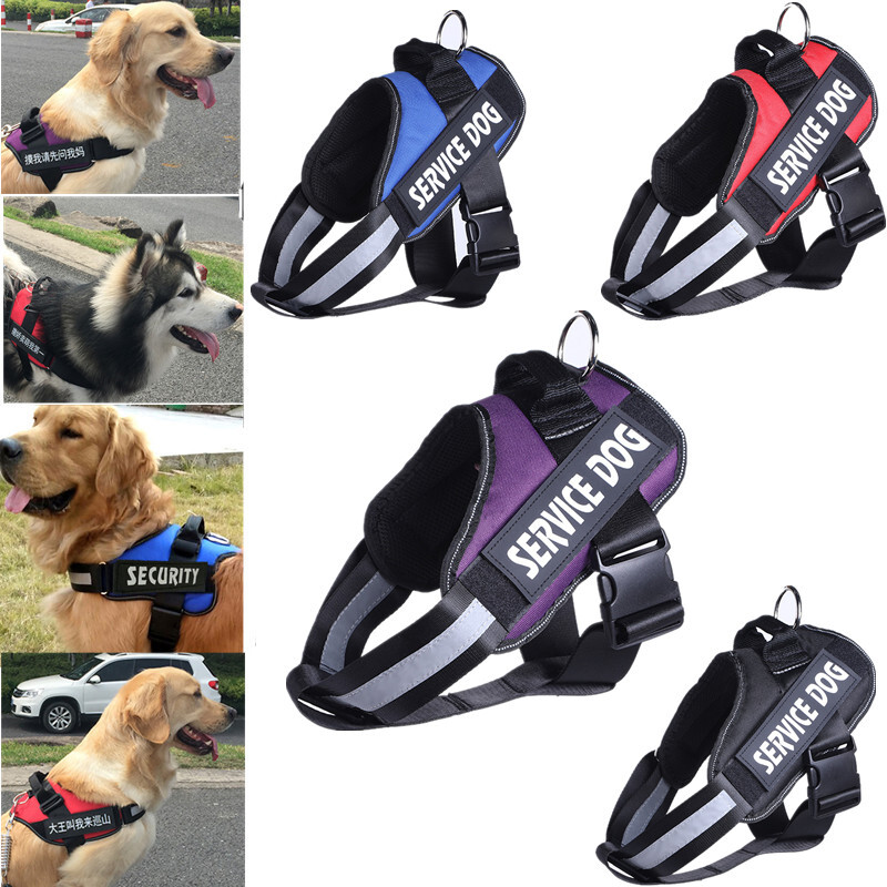 Emotional Support Dog Harness NoPull Reflective Dog Vest Harness