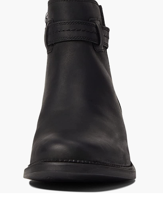 Women's size8 Maye Ease Ankle Clarks Collector easy on off leather